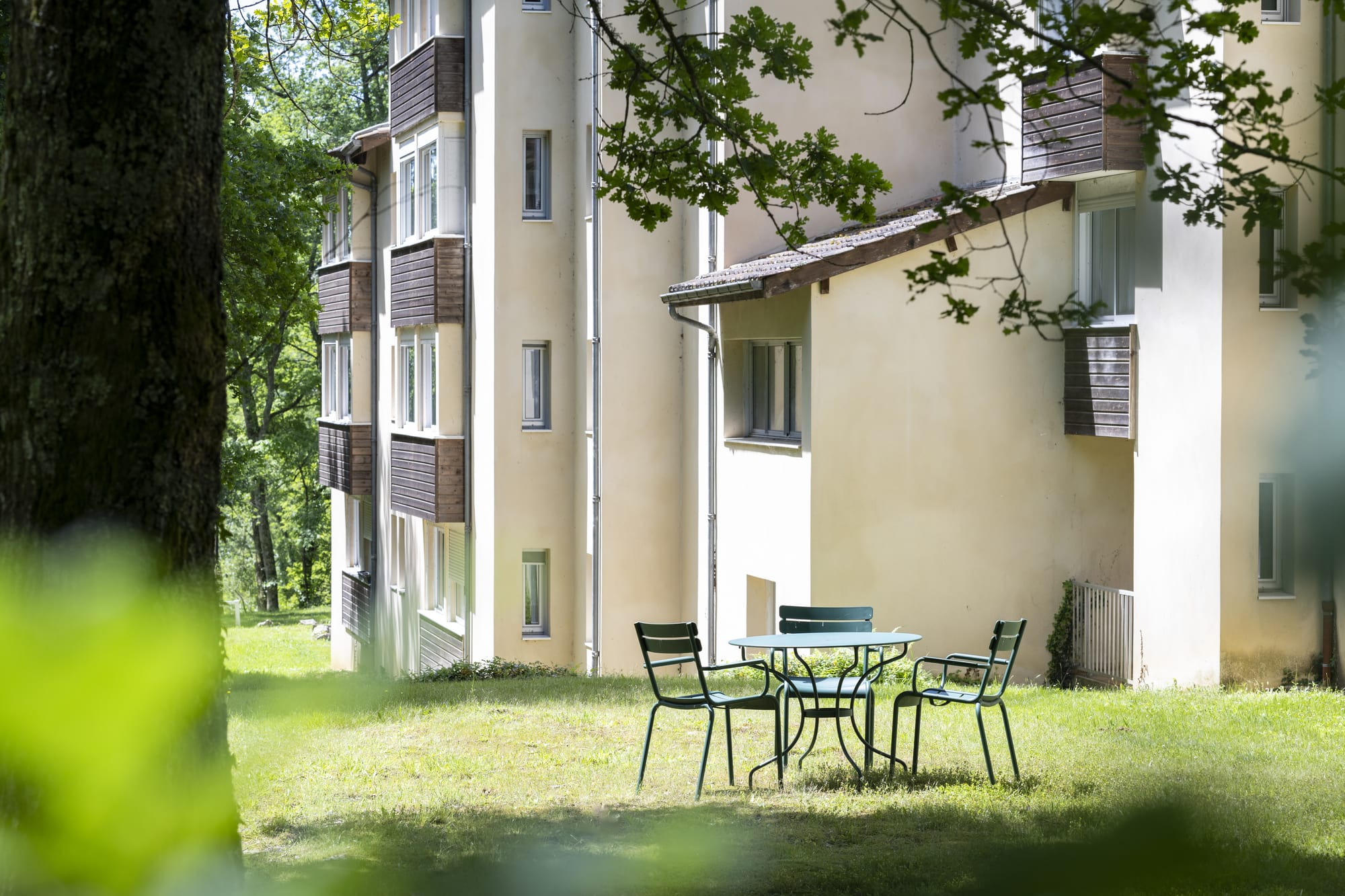 jardin résidence thermes