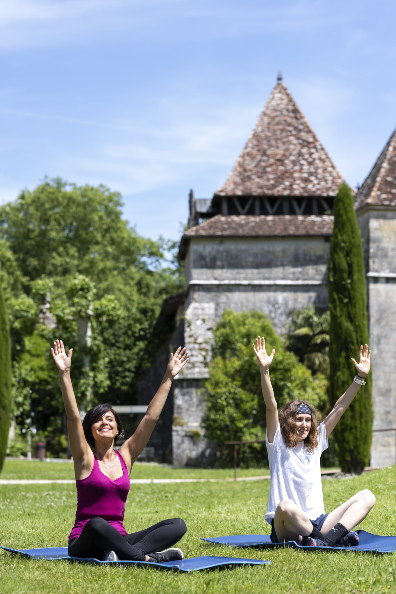 yoga en extérieur