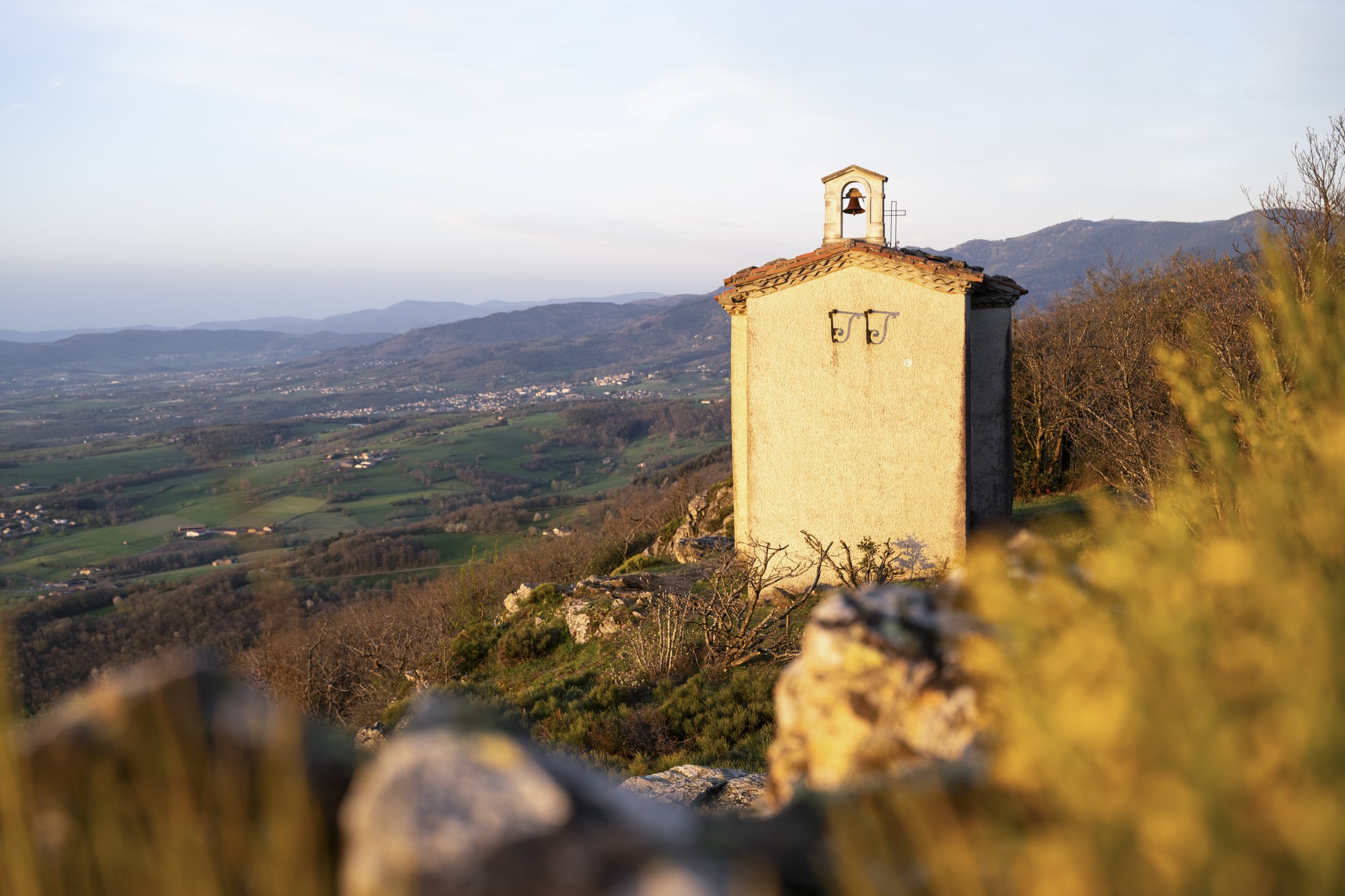 chapelle au lever du soleil 