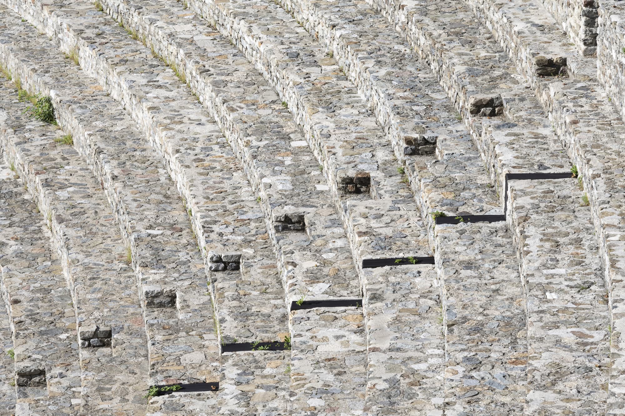 detail places amphitheatre romain