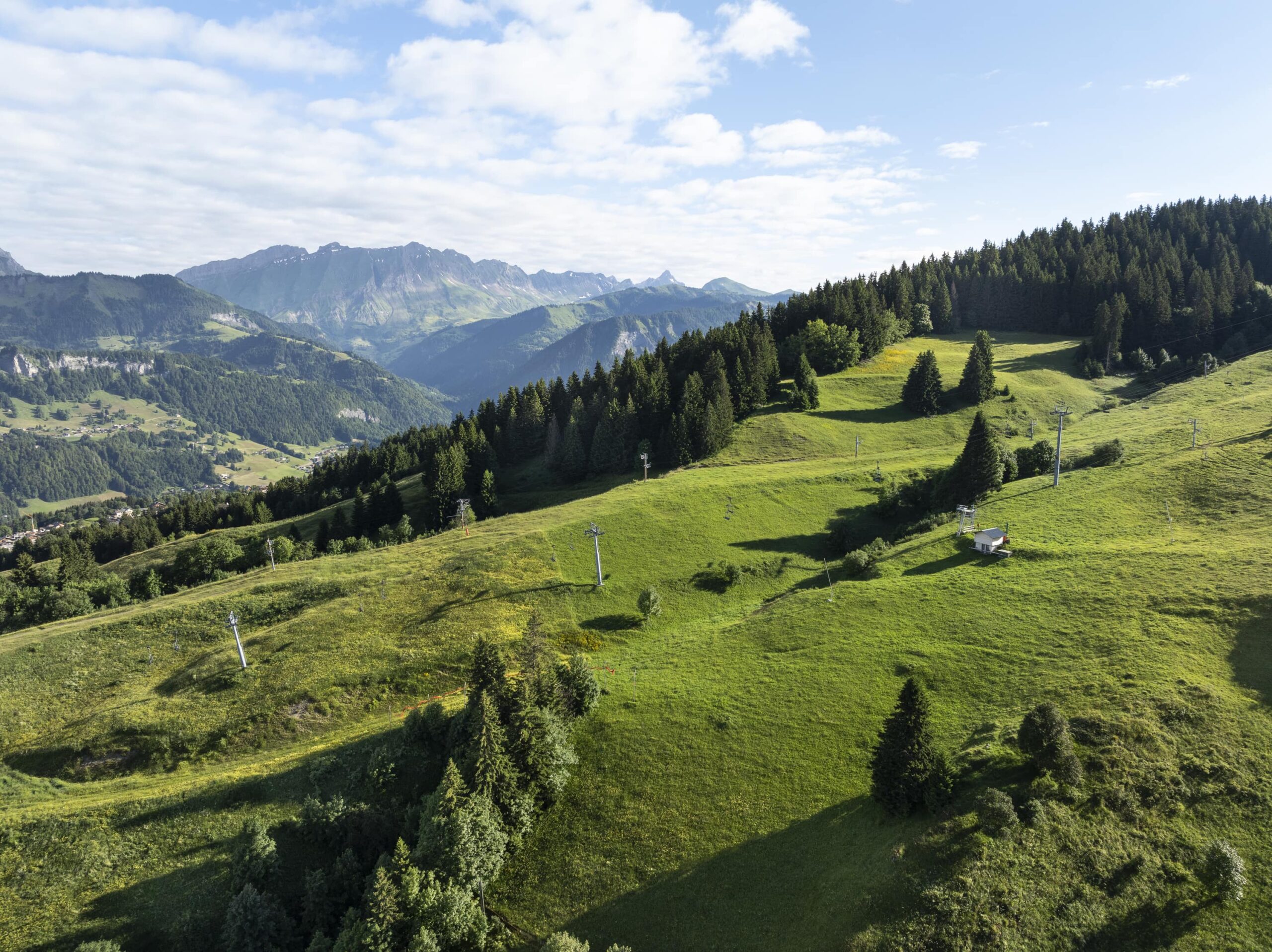 paysage montagne espace diamant été automne