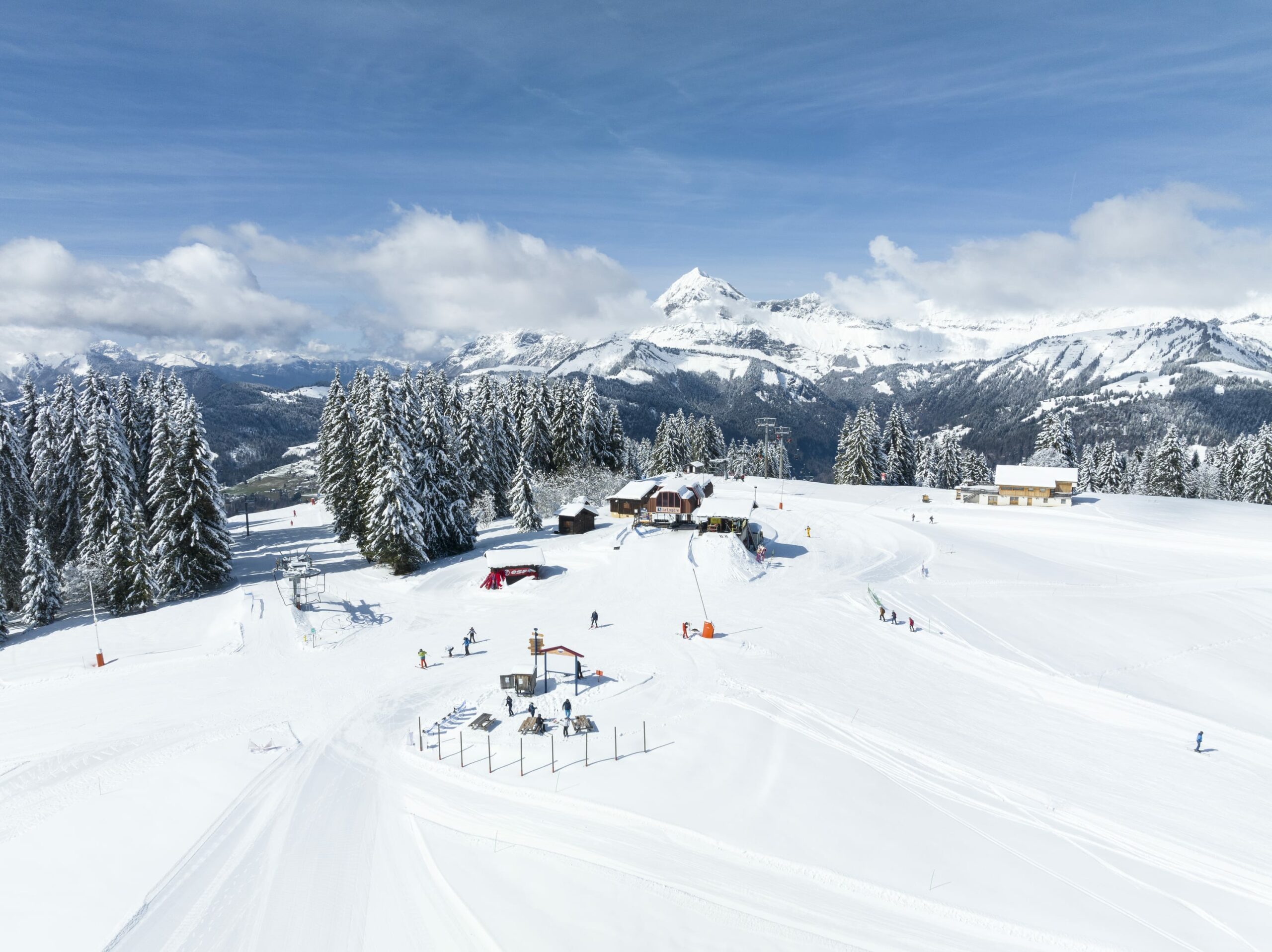 station ski espace diamant hiver