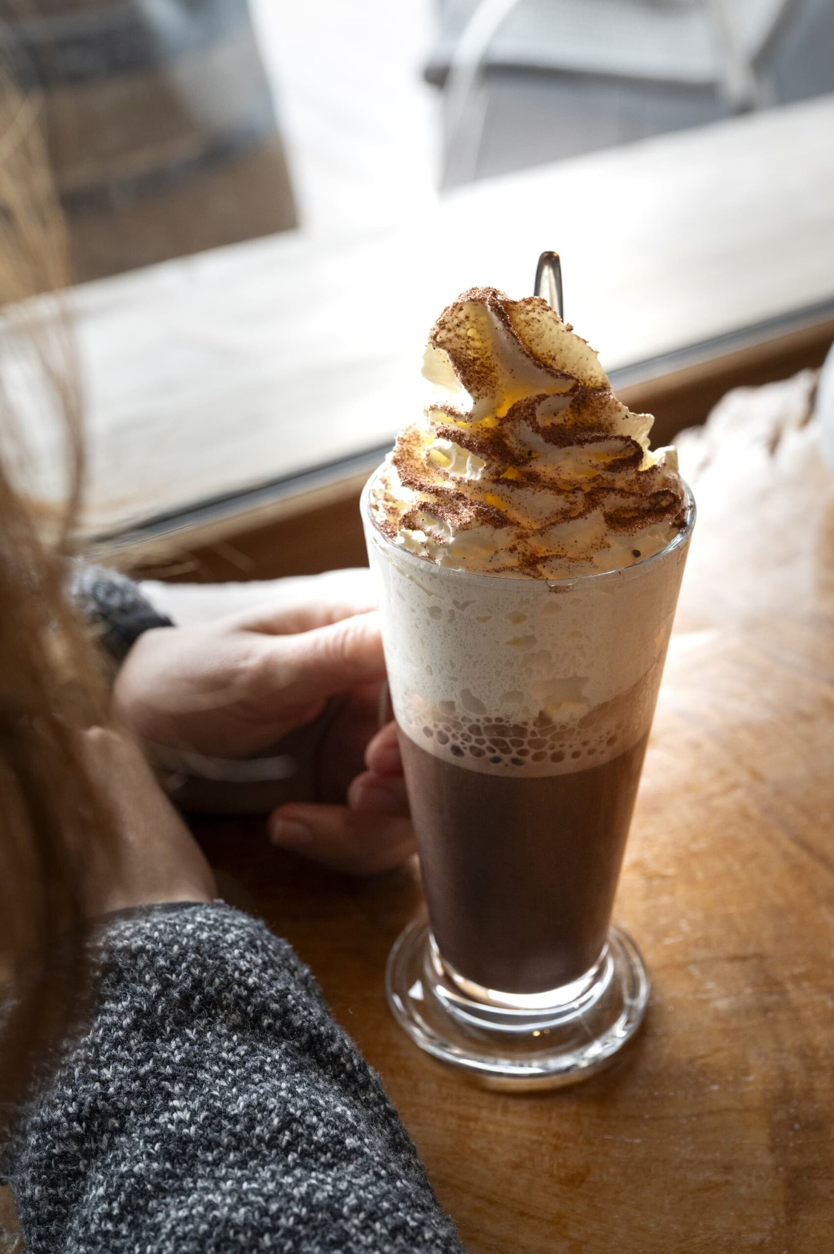 chocolat chaud après-ski