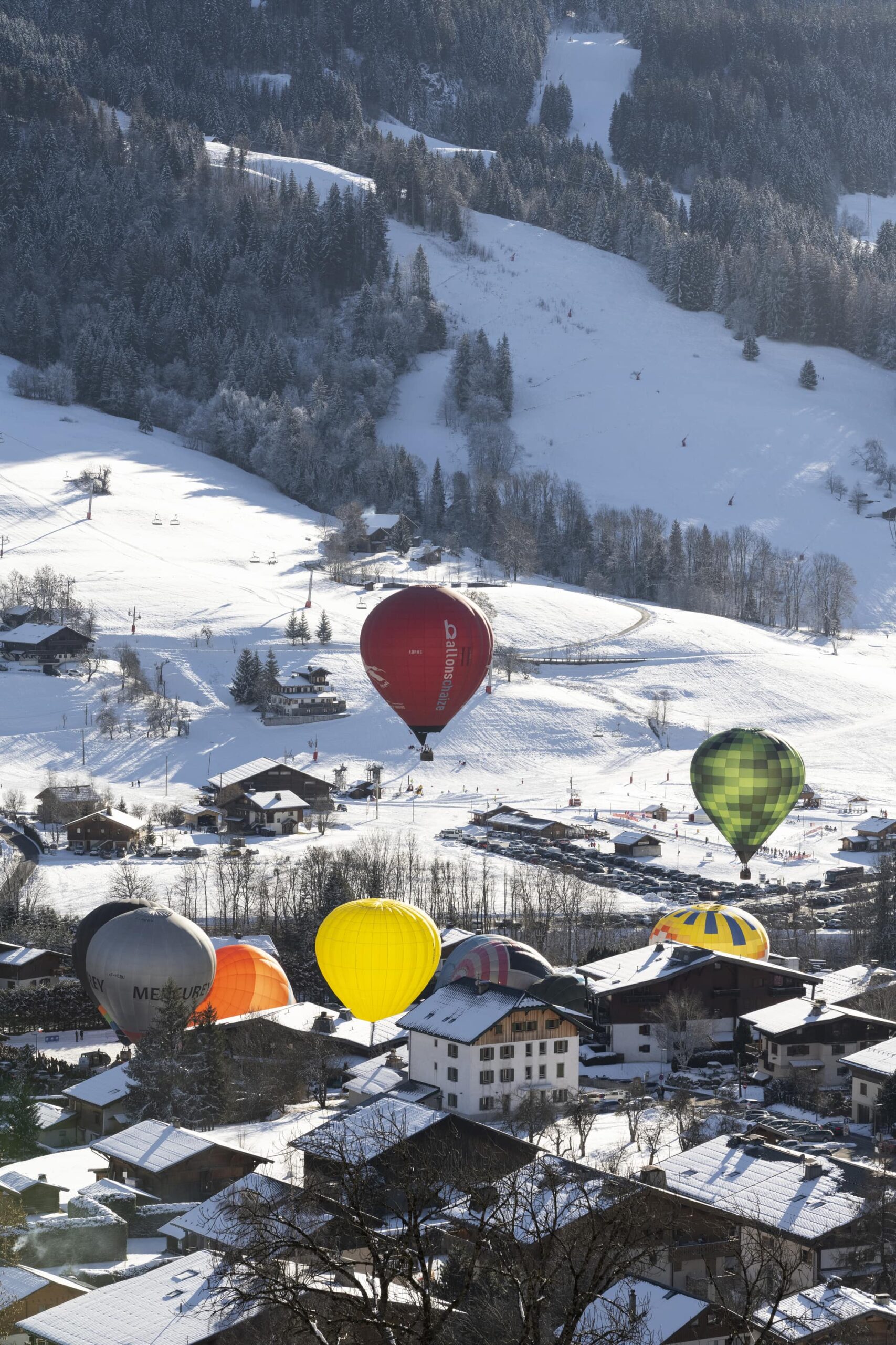 montgolfières montagnes