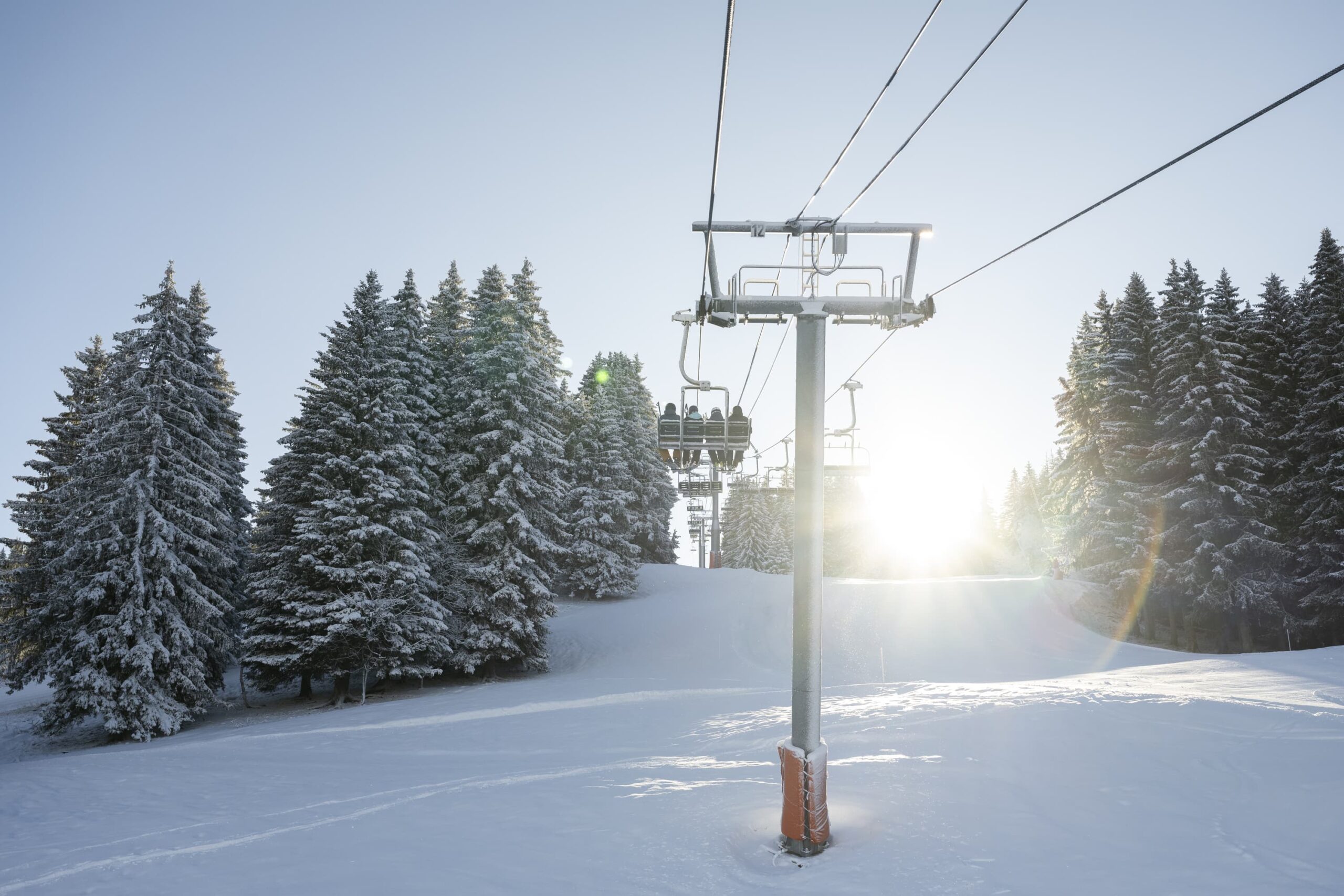 télésiège espace diamant hiver