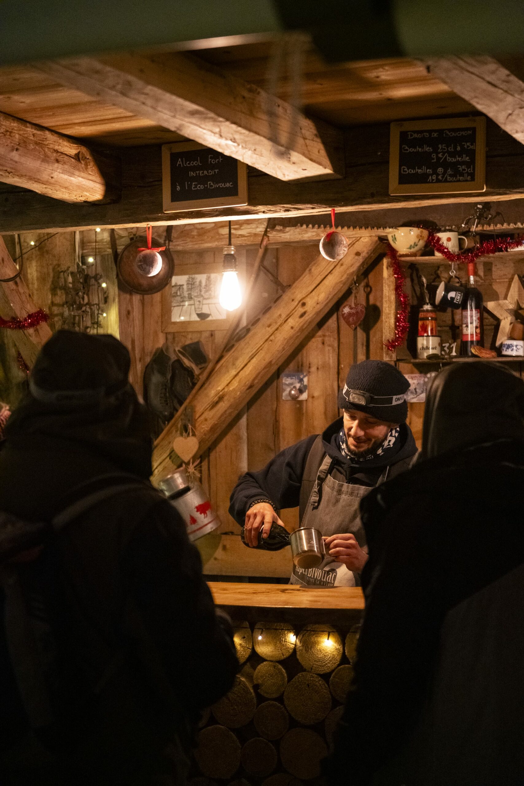 soirée savoie mont blanc hiver 