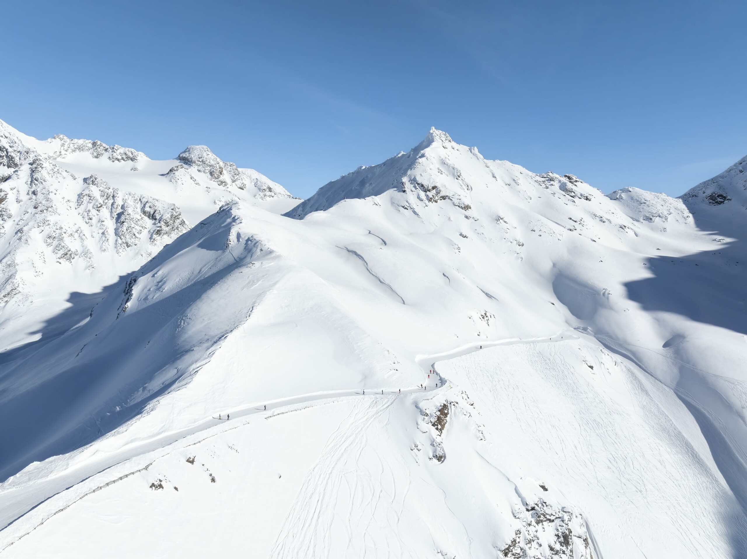 paysage montagne savoie mont blanc hiver 